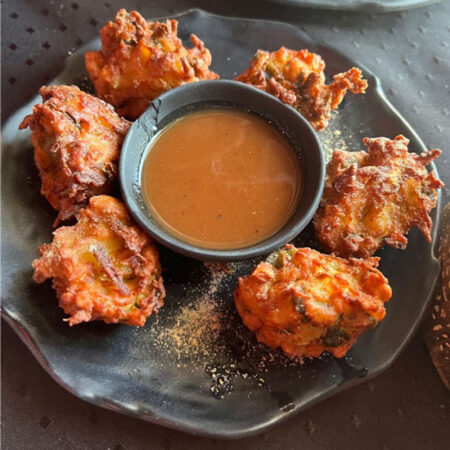 Bhaji aux oignons Onion Bhaji