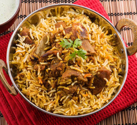 Agneau Lamb biriyani
