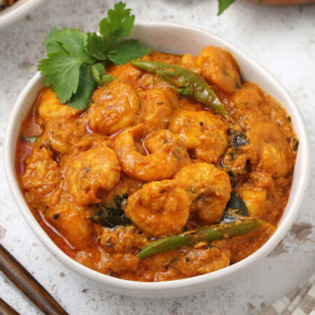 Crevettes Shrimp Malai madras